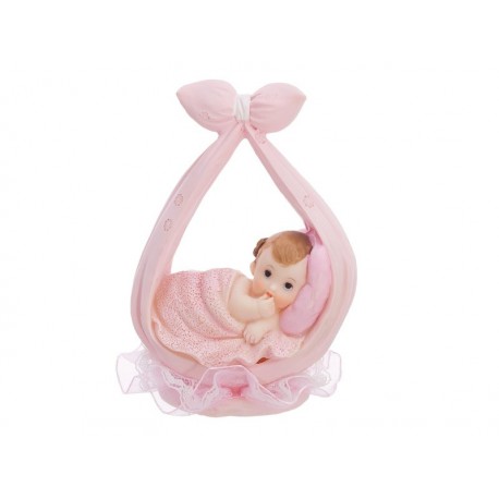 Figura Bebé Acostado Niña