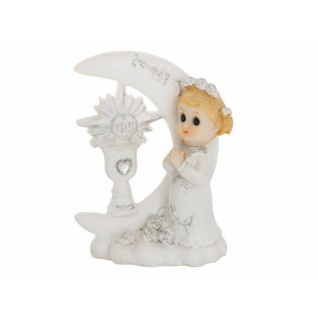 Figura Mi Primera Comunión Niña Luna 9 cm