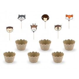 Kit Cupcakes Animalitos