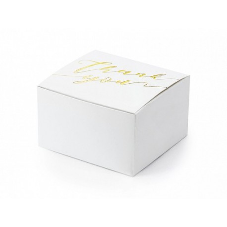 10 Cajas Thank You de Papel