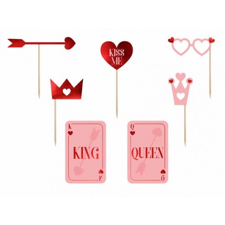 7 Accesorios Photocall LOVE