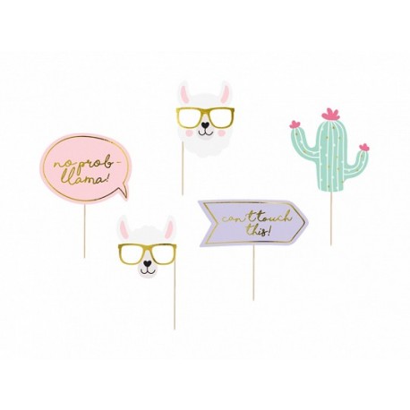 5 Accesorios Photocall Llama