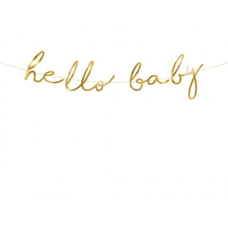 Guirnalda Hello Baby 18 x 70 cm