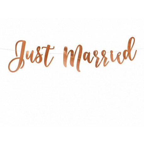 Guirnalda Just Married 20 x 77 cm
