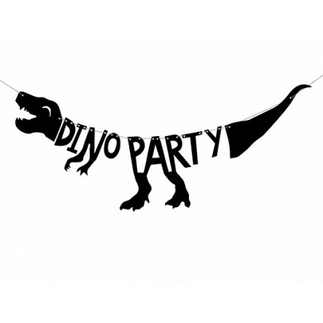 Guirnalda Forma Dinosaurio