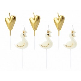 6 Velas Cisne