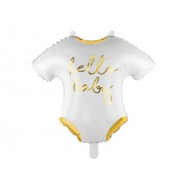 Globo Camiseta Hello Baby 51 cm Globo Camiseta Hello Baby 51 cm