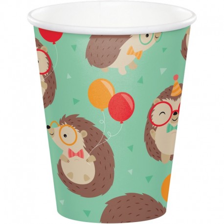 8 Vasos Erizo 266 ml
