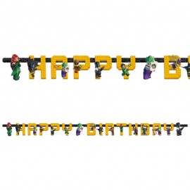 Guirnalda Lego Batman Happy Birthday 180 x 15 cm