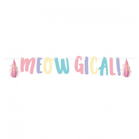 Guirnalda Unicornio Gatito