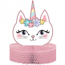 Centro Mesa de Unicornio Gatito