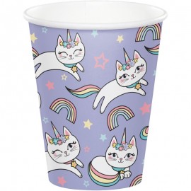 Vasos Unicornio Gatito