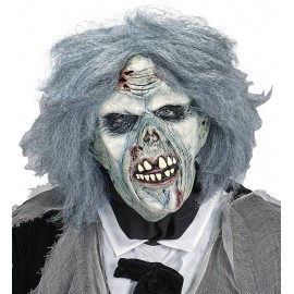 Máscara Zombie con Peluca