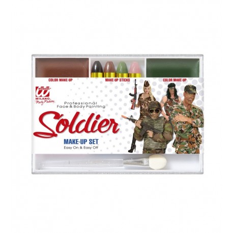 Set de Maquillaje de Soldado