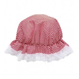 Gorro de Rayas Blanco y Rojo