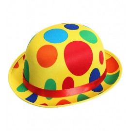 Sombrero de Payaso Lunares Multicolor Sombrero de Payaso Lunares Multicolor