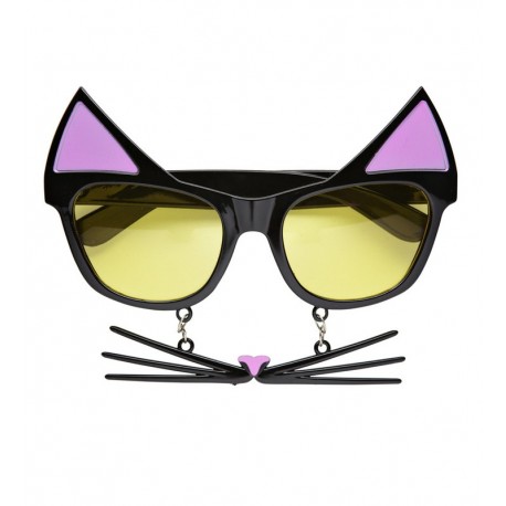 Gafas de Gata con Bigotes