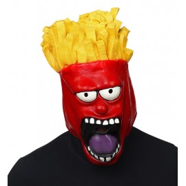Máscara Cabeza Completa Patatas Fritas Máscara Cabeza Completa Patatas Fritas