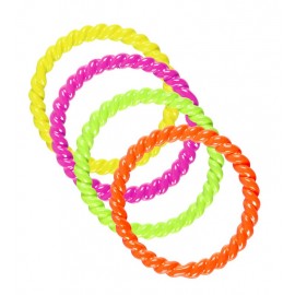 Set de 4 Anillos Neon Set de 4 Anillos Neon