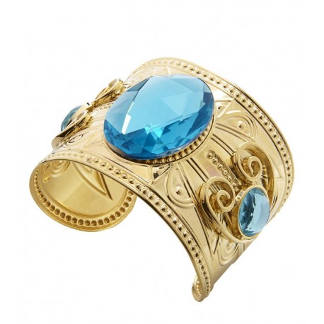Pulsera Dorada con Gemas Topazio