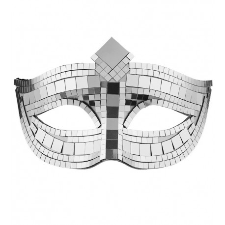 Máscara Disco Ball Ojos de Gato Unisex