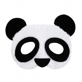 Máscara Panda de Peluche Máscara Panda de Peluche