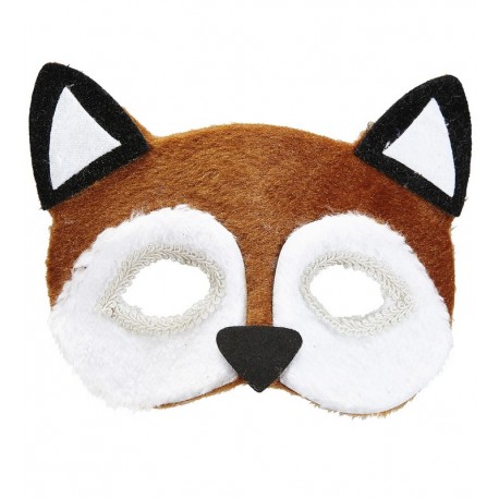 Máscara Zorro de Peluche