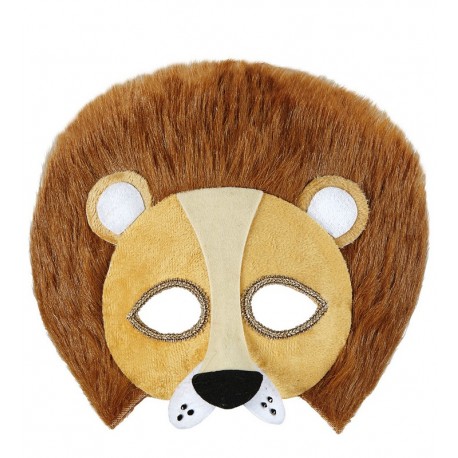 Máscara León de Peluche