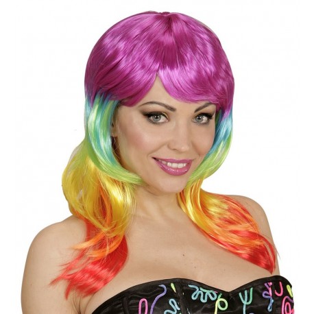 Peluca Arcoiris Fashion
