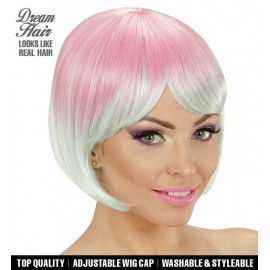 Peluca Corta Dream Ombré Pastel