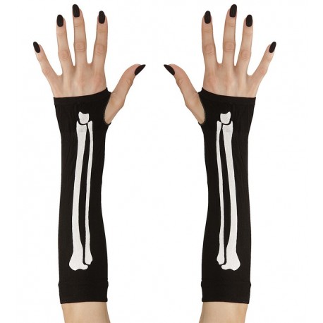Guantes Sin Dedos Huesos