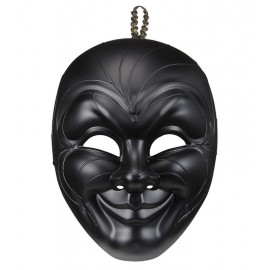 Máscara Veneciana de Hombre Negra