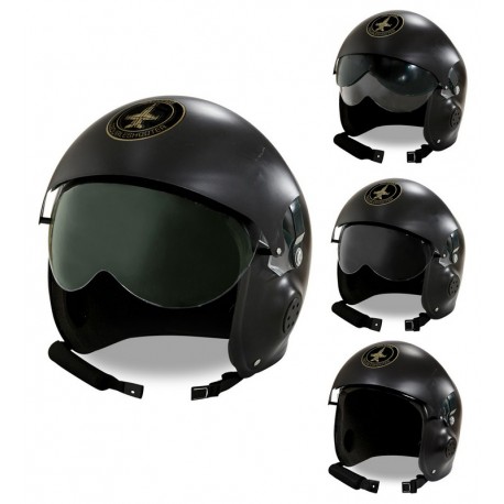 Casco Piloto Jet de Combate