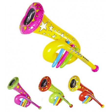 Tuba Payaso Inflable con Silbato