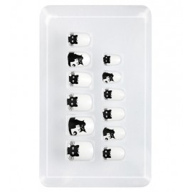 Set de 12 Uñas Gatos Auto-Adhesivas Set de 12 Uñas Gatos Auto-Adhesivas