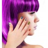 Set de 12 Uñas Hallween Auto-Adhesivas