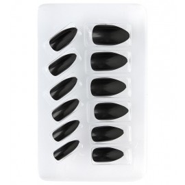 Set de 12 Uñas Estilete Auto-Adhesivas Set de 12 Uñas Estilete Auto-Adhesivas