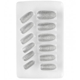 Set de 12 Uñas Iridescente Auto-Adesivas Set de 12 Uñas Iridescente Auto-Adesivas