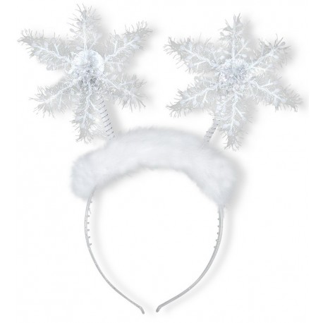 Diadema Copos de Nieve
