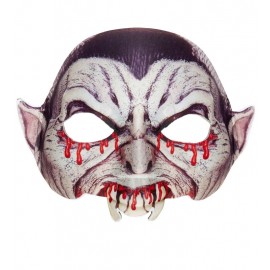 Máscara Vampiro en Tejido Sin Mentón Máscara Vampiro en Tejido Sin Mentón