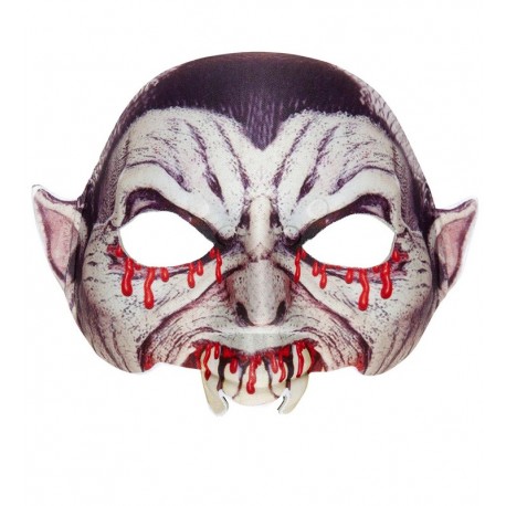 Máscara Vampiro en Tejido Sin Mentón