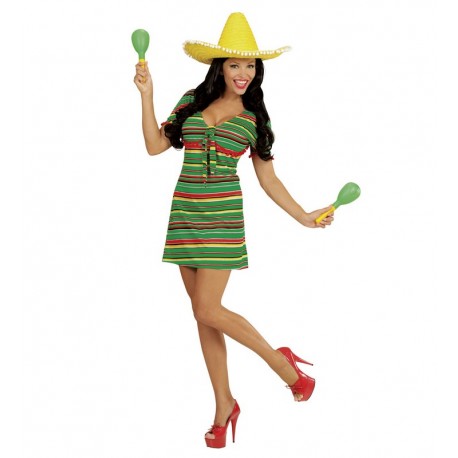 Disfraz de Mexicana Tijuana para Mujer