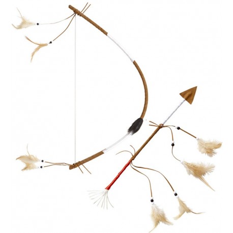 Arco y Flecha Indio Autentico 60 cm