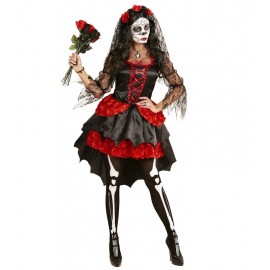 Disfraz de Esposa Dia de Los Muertos Mujer Disfraz de Esposa Dia de Los Muertos Mujer