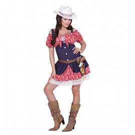 Disfraz de Vaquera Texas con Falda para Mujer