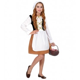Disfraz de Campesina Medieval Infantil
