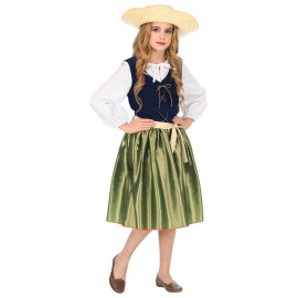 Disfraz de Señorita Del Renacimiento Infantil