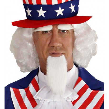 Peluca y Barba Mr. America