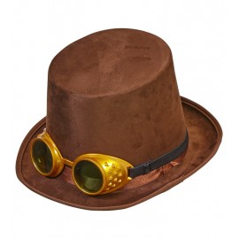 Chistera Gafas Steampunk de Fieltro Chistera Gafas Steampunk de Fieltro