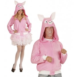 Disfraz Sudadera de Cerdo para Adulto Disfraz Sudadera de Cerdo para Adulto